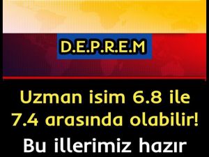 Beklenen büyüklüğü açıkladı