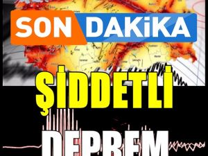 Kandilli Rasathanesi, deprem meydana geldiğini bildirdi.