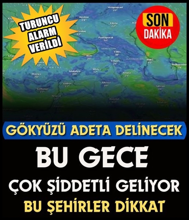 Meteoroloji'den uyarı! galerisi resim 1