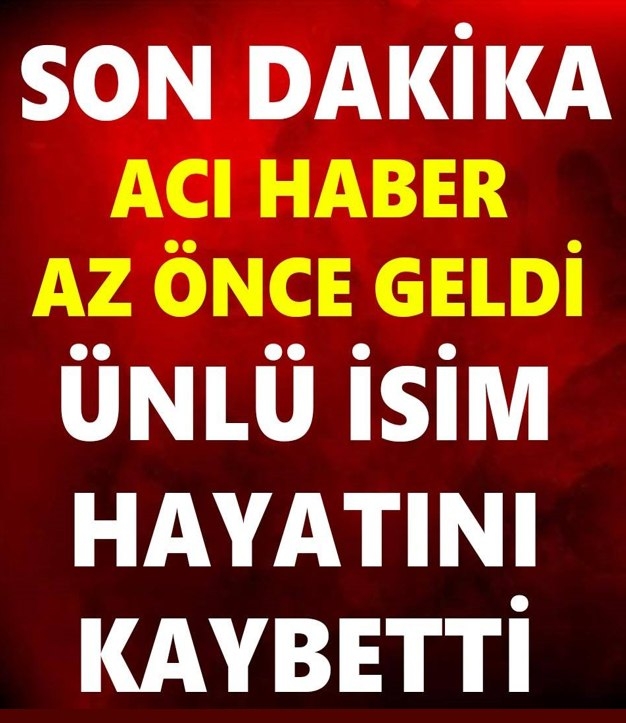 Ünlü Sanatçımız Yaşama Veda Etti galerisi resim 1