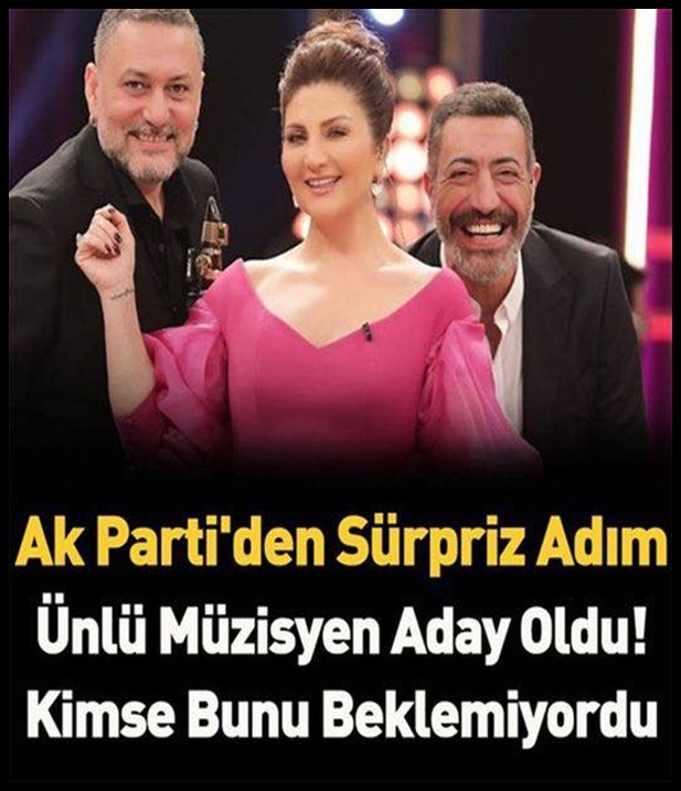 Ak Parti’den sürpriz hamle: Ünlü müzisyen aday gösterildi! galerisi resim 1