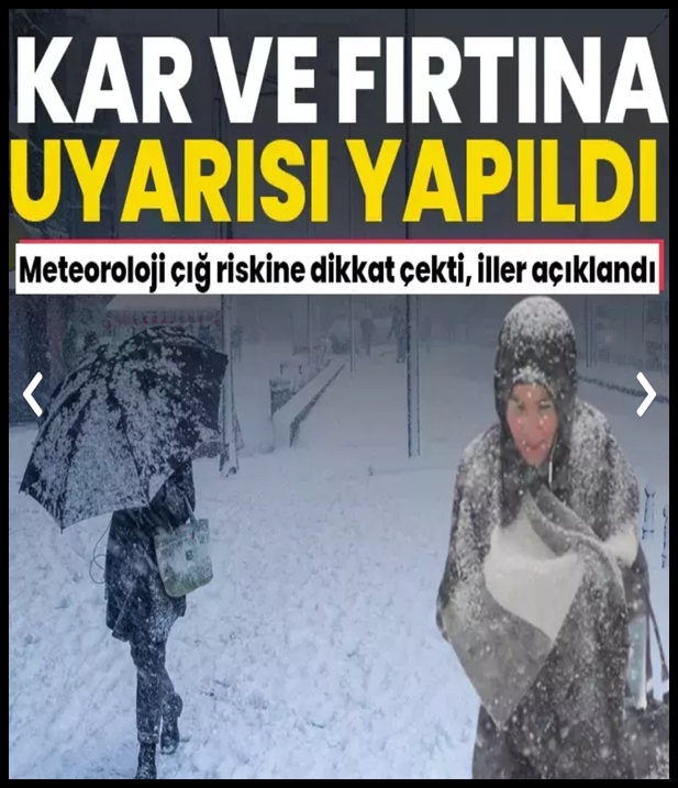 Yoğun kar gece yarısı başlıyor! galerisi resim 1