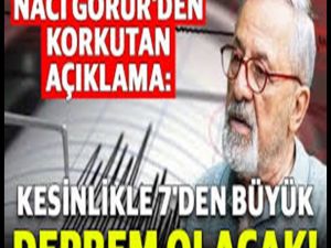 Naci Görür'den korkutan deprem uyarısı!