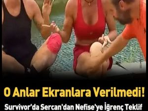 Survivor'da o anlar ekranlara verilmedi
