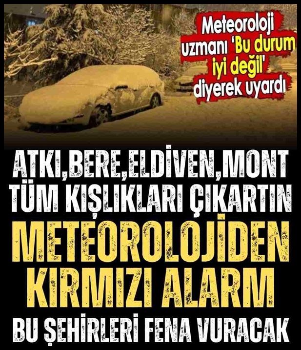 Kış geri geldi: 67 il için uyarı yapıldı. galerisi resim 1