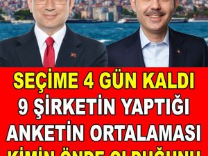 Kimin Önde Olduğu Ortaya Çıktı..