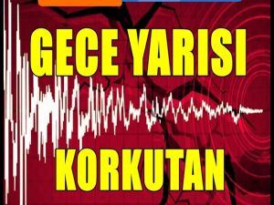 AFAD duyurdu deprem: İşte ilk veriler...