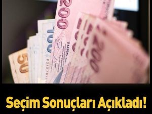 Seçim sonrası ilk zam