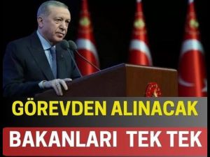 Görevden Alınacakları Tek Tek Sıraladı