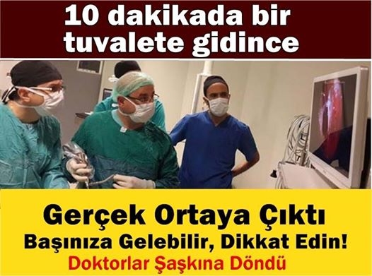 Tuvalete sık gitme hissi ciddi bir sorunu ortaya çıkardı galerisi resim 1