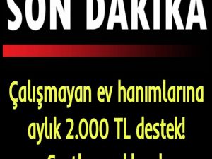 Çalışmayan ev hanımları
