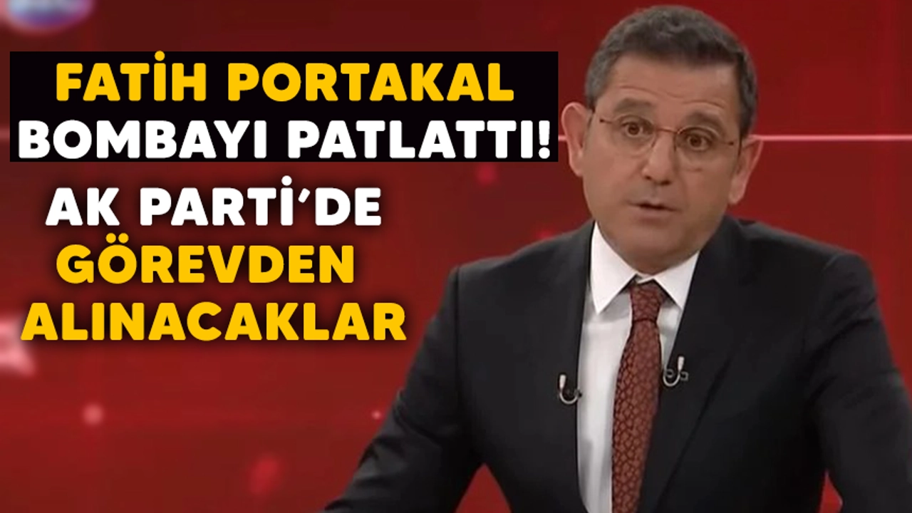 Fatih Portakal herkesin merak ettiği bombayı patlattı! galerisi resim 2