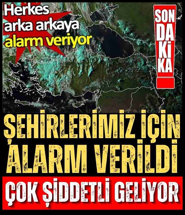16 il için sarı kodlu sağanak yağış! galerisi resim 1