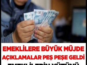 Ve Biraz Önce SSK, Bağkur ve memur emeklilerine müjdeli haber geldi!