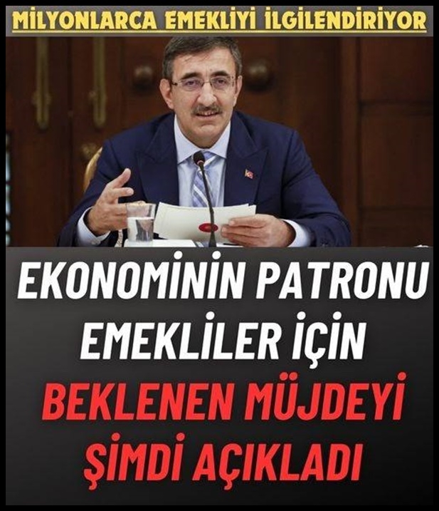 Cevdet Yılmaz’dan emekliye müjde! galerisi resim 1