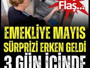 Emekliye büyük sürpriz!