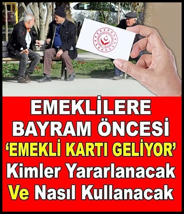 Emeklilerin Kartı Kullanımı galerisi resim 1