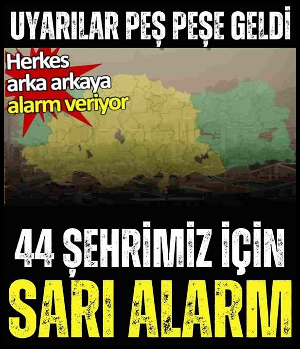 Meteoroloji uyardı: galerisi resim 1