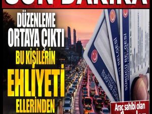 Ehliyetleri alınacak