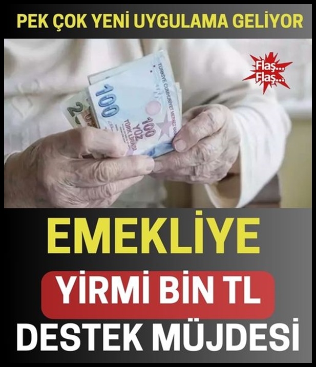 Emekli desteği detayları belli oldu! galerisi resim 1