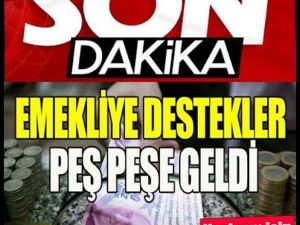 Eme'kliye destekler peş peşe geldi!