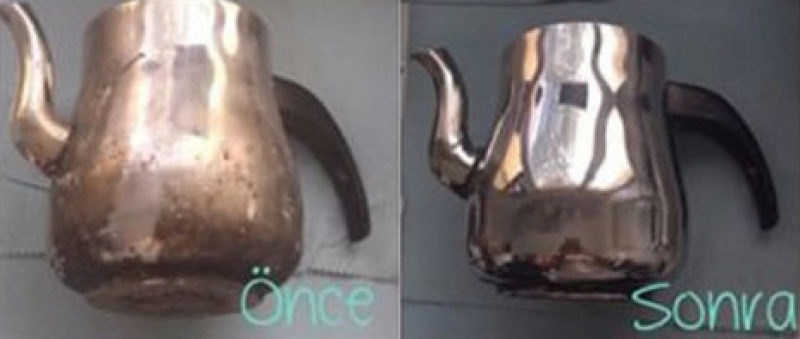 Evde çaydanlığınızı 1 dakikada  Parlatma Yöntemi galerisi resim 3