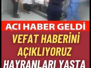 Ünlü oyuncu v.efat etti