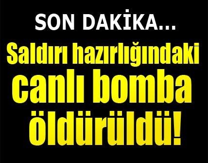 Suriye sınırında canlı bomba şüphelisi etkisiz hale getirildi galerisi resim 1