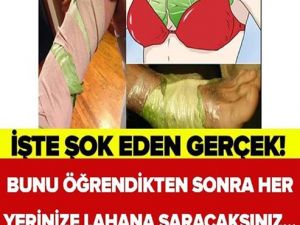 BUNU ÖĞRENDİKTEN SONRA HER YERİNİZE LAHANA SARACAKSINIZ.. İŞTE ŞOK EDEN