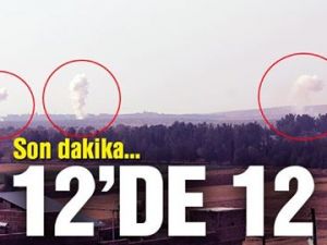 Son dakika… Bütün hedefler vuruldu