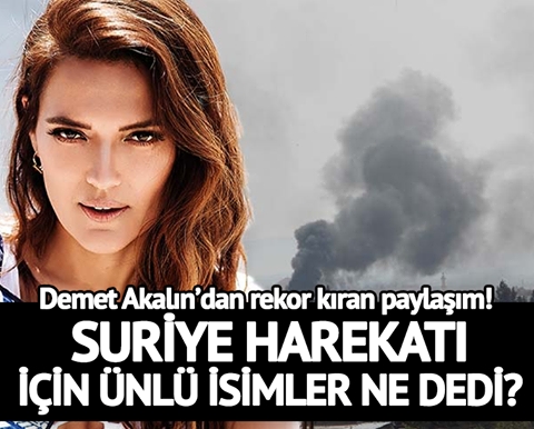 Suriye harekatı sosyal medyanın gündeminde galerisi resim 1