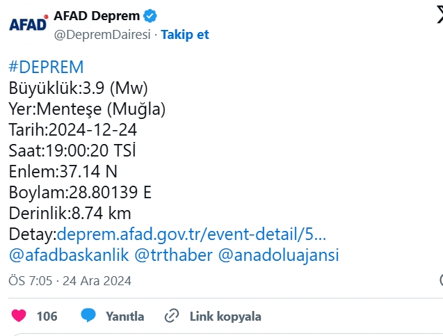 Kuvvetli deprem oldu! galerisi resim 2