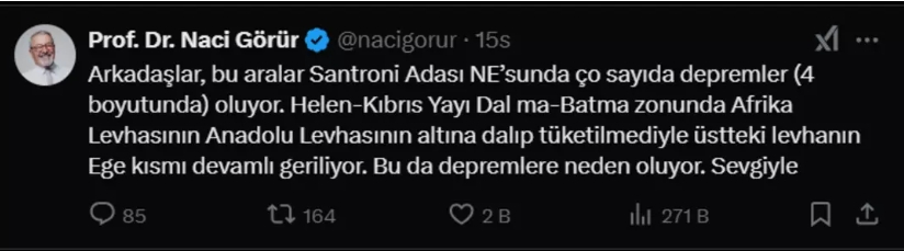 Naci Görür uyardı: “Yakın olanlar dikkatli olsun!” galerisi resim 3