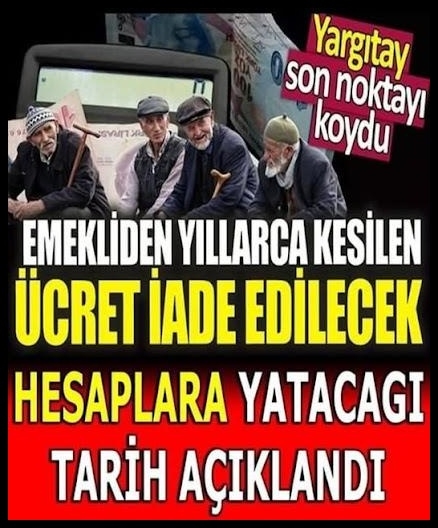 Emekliler için Güzel Haber galerisi resim 1