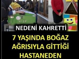 Amasya’da boğaz ağrısı şikayetiyle