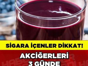 Bu Yöntem Akciğerleri 3 Günde Temizliyor