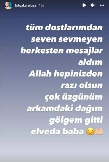Tolga Karel’den gelen acıyla galerisi resim 3