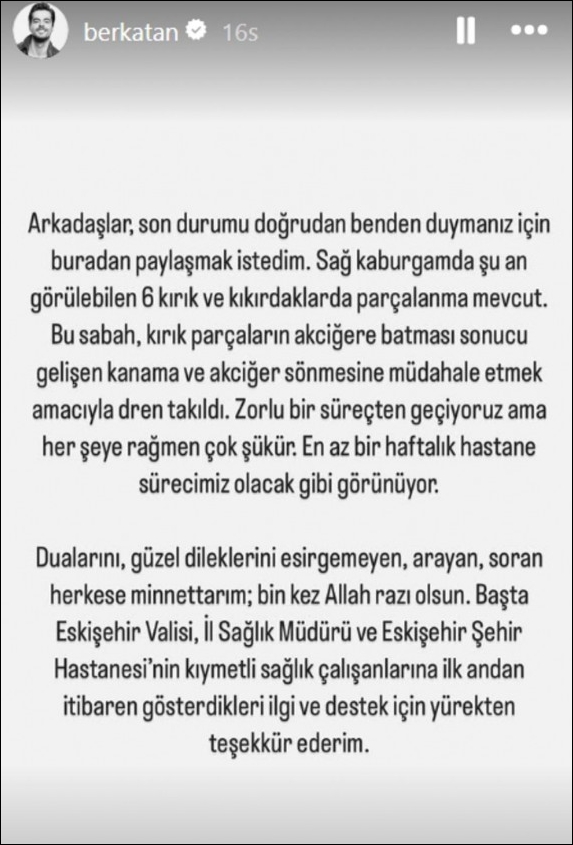 Ünlü oyuncudan sağlık durumu hakkında üzen açıklama galerisi resim 3