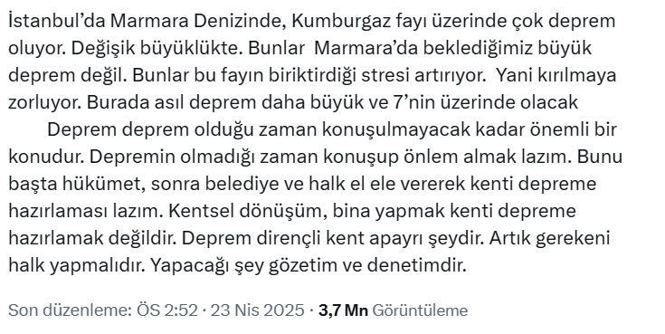 Naci GÖRÜR Hoca'dan korkutan açıklama galerisi resim 2