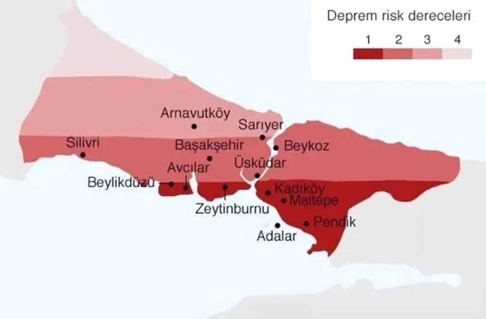 2025 İstanbul Deprem Risk Haritası galerisi resim 3