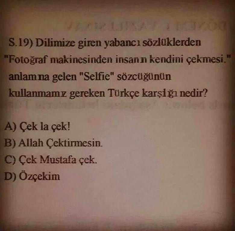 Beyin Yakan Test Soruları :) galerisi resim 2