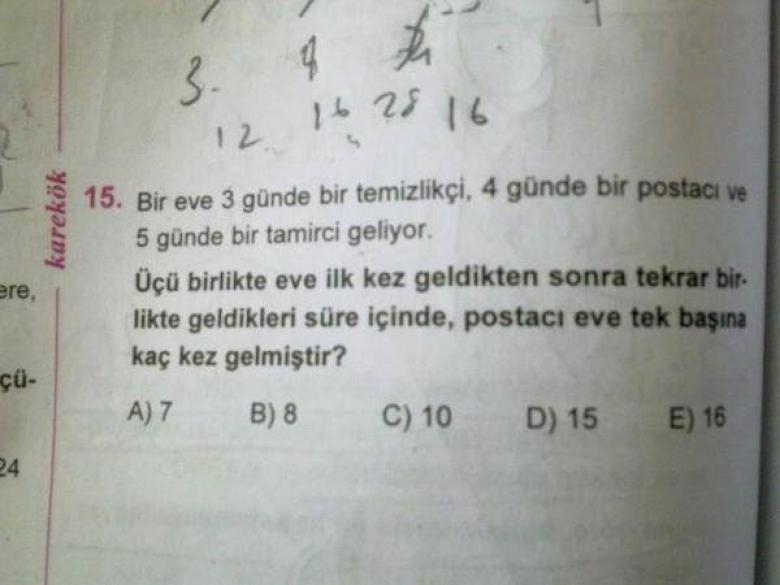 Beyin Yakan Test Soruları :) galerisi resim 4
