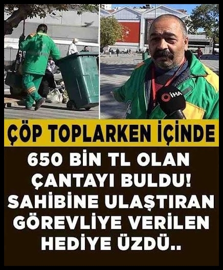 YAPILAN JESTE KARIŞLIK VERİLEN HEDİYE'YE BAKIN. galerisi resim 1