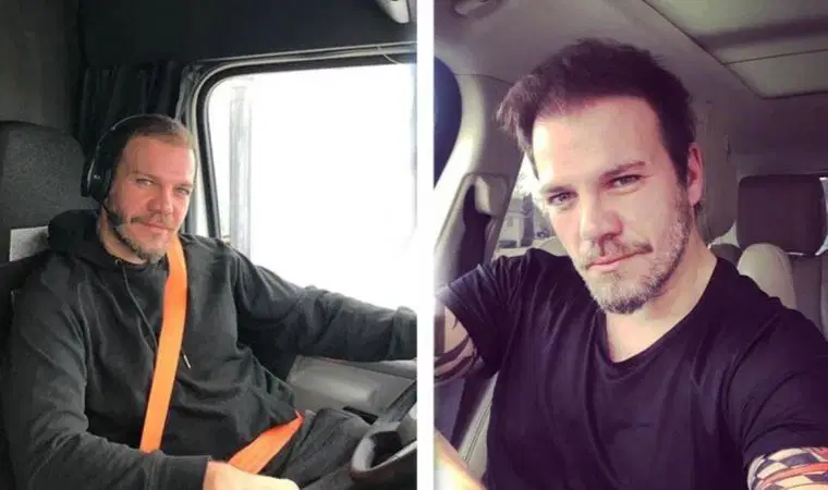 Oyunculuğu bırakıp ABD'de tır şoförlüğüne başlayan Tolga Karel galerisi resim 1