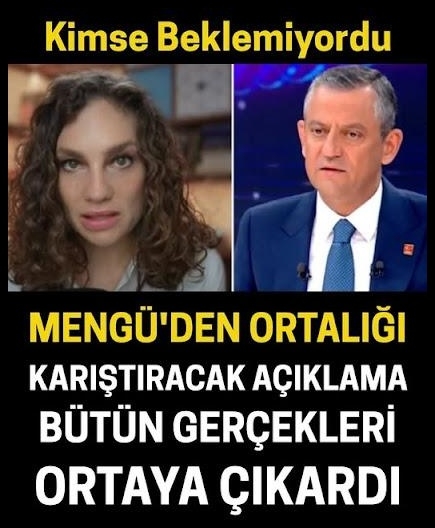 Mengü Resmen Herşeyi Ortaya Döktü. galerisi resim 1
