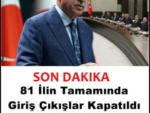 81 İlde Yasaklandı