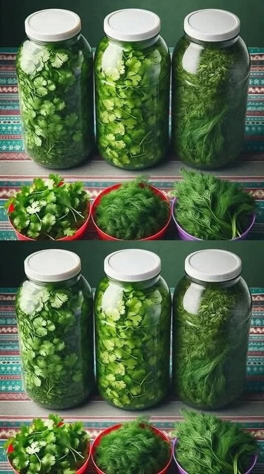 Maydanozu böyle saklarsınız ve bir yıl tazeliğini korur: galerisi resim 3