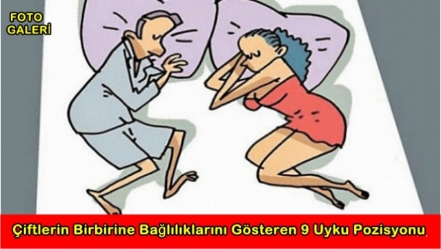 Çiftlerin Birbirine Bağlılıklarını Gösteren Uyku Pozisyonları galerisi resim 1