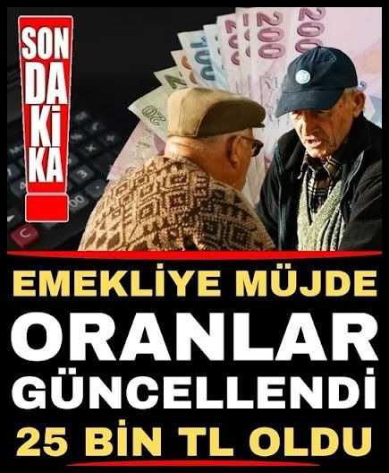Emeklinin yüzünü güldüren haber...Oranlar değişti. galerisi resim 1