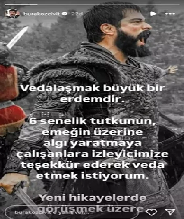 Burak Özçivit'ten imalı ayrılık mesajı galerisi resim 3